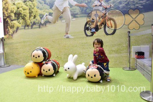 東京おもちゃショー　2017　戦利品　おみやげ　会場　2歳児　ツムツムボンボン　アイデス