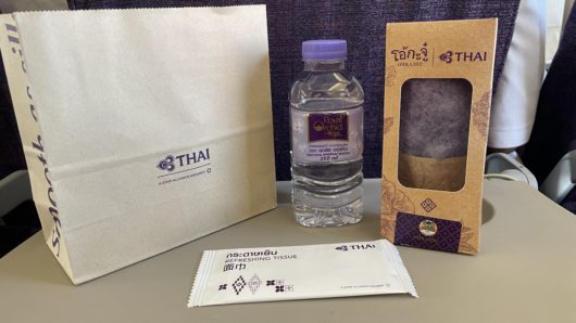 タイ航空,ANAマイル,子連れプーケット,機内食